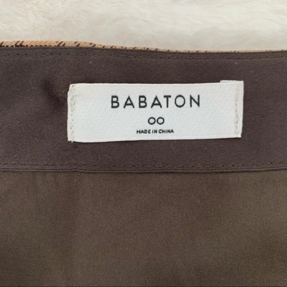 Babaton Plaid Skirt - Picture 3 of 4